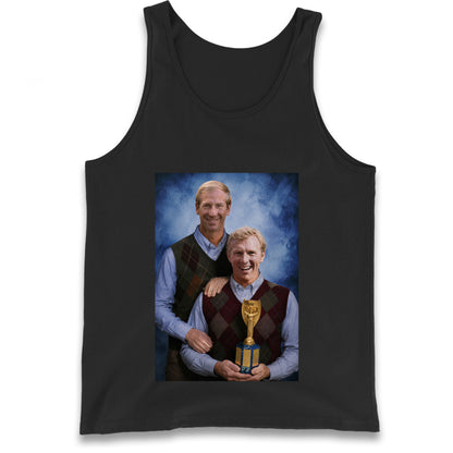 Bobby Moore Bobby Charlton Step Brothers Style England 1966 Tank Top