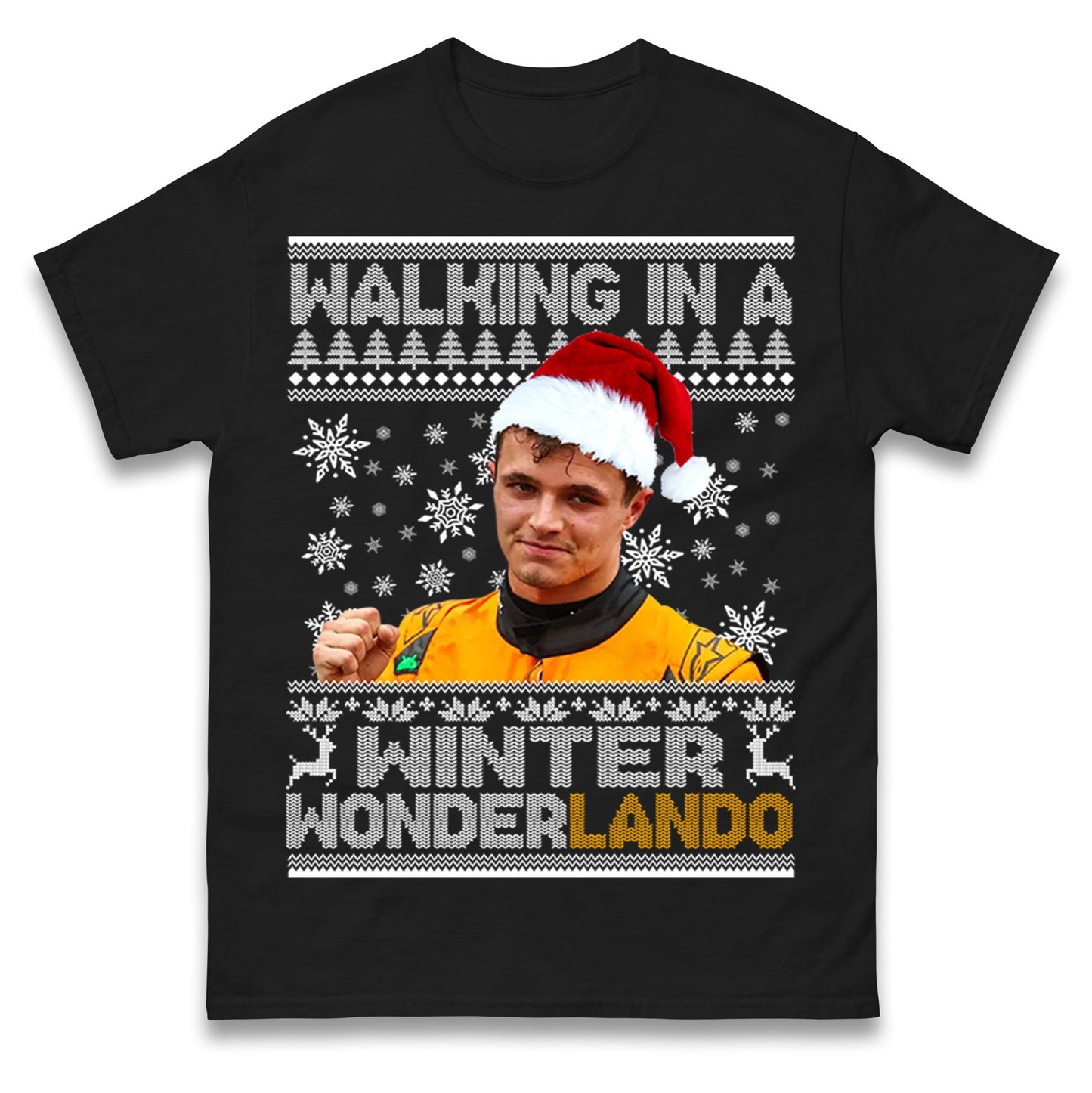 Lando Norris Christmas T Shirt