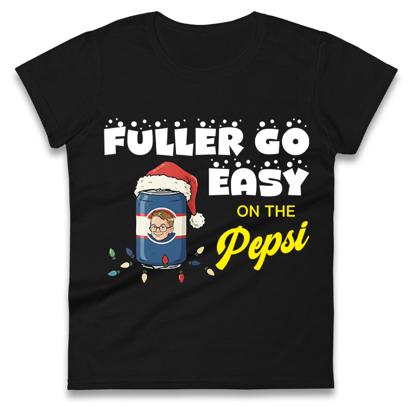 Home Alone Fuller Christmas Ladies T Shirt