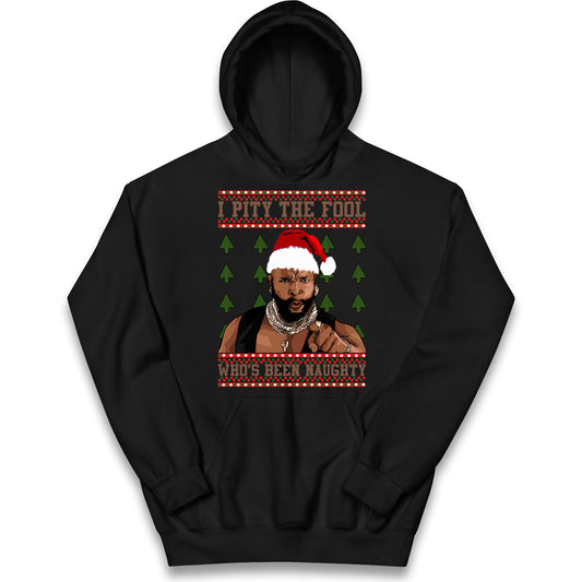 Barry Wood Whos been naughty Christmas Kids Hoodie