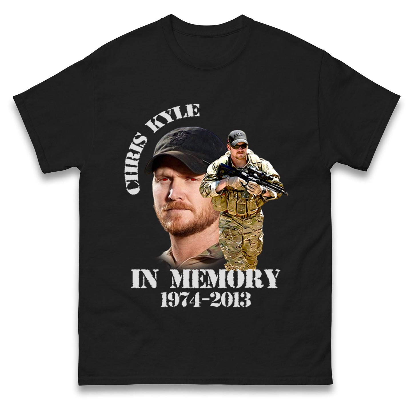 Chris Kyle Memorial T Shirt