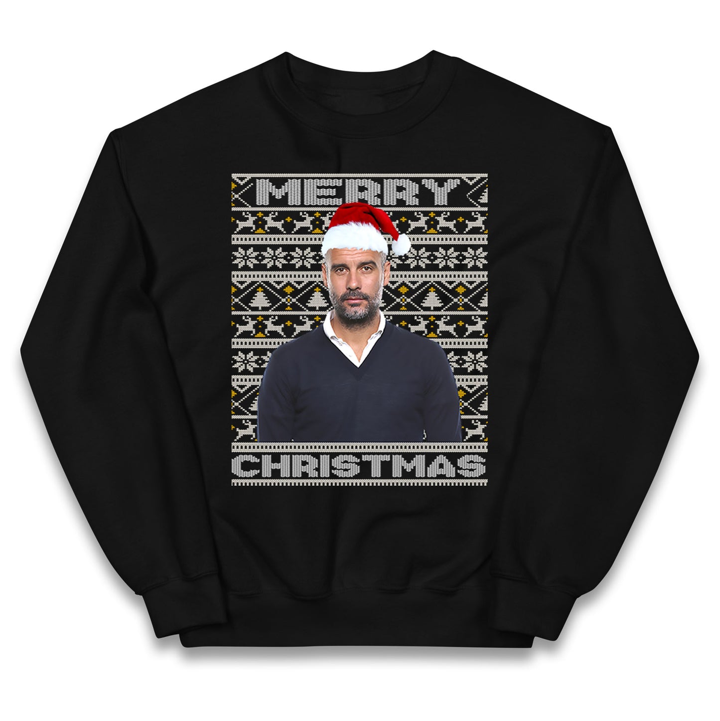 pep guardiola christmas jumper
