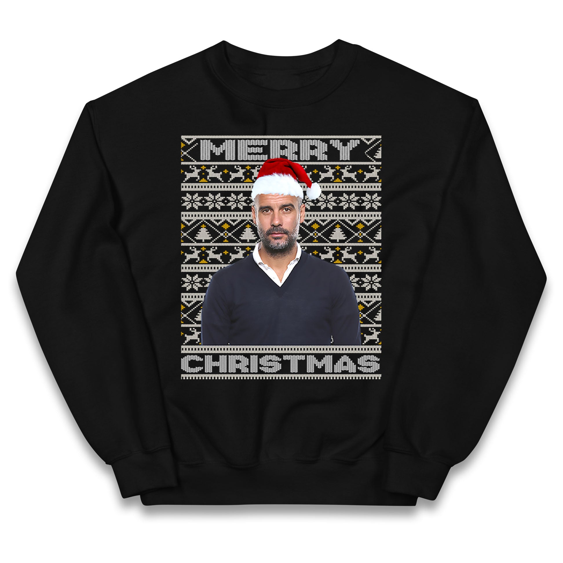 pep guardiola christmas jumper