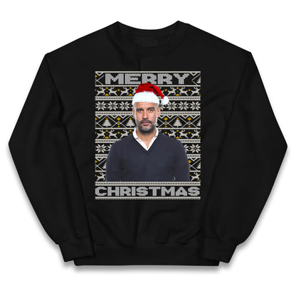 pep guardiola christmas jumper