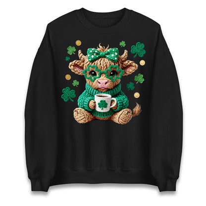 Cute Cow St Patrick Jumper