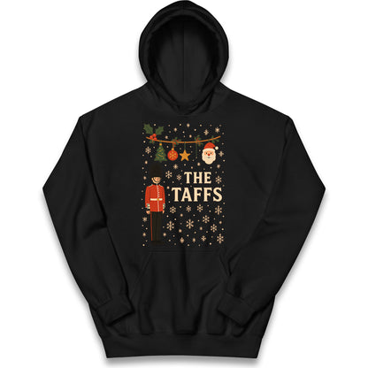 The Taffs Welsh Guards Christmas Kids Hoodie