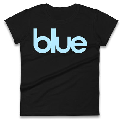 Blue Blur Robbie Williams Ladies T Shirt