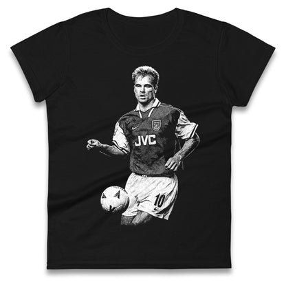 Bergkamp Arsenal Ladies T Shirt