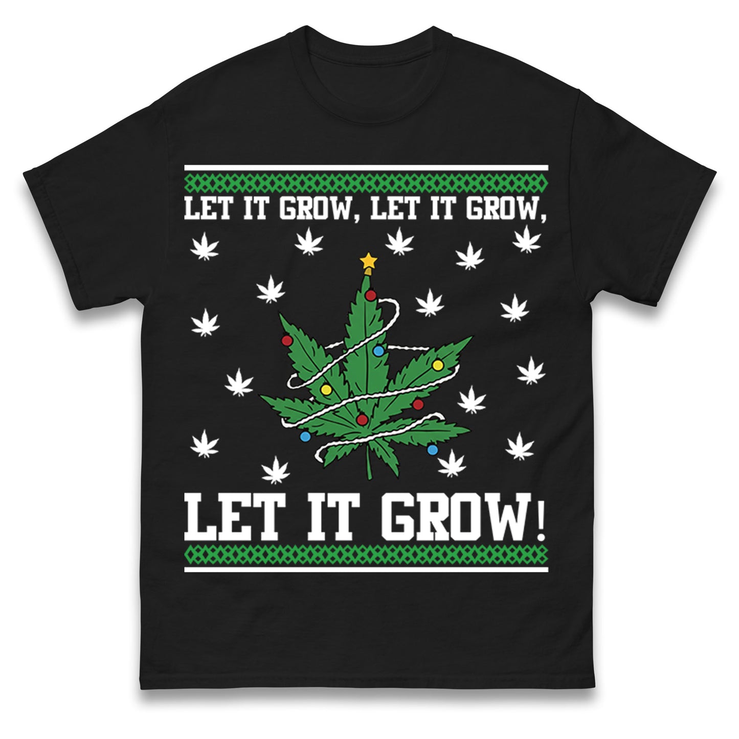 Cannabis Christmas T Shirt
