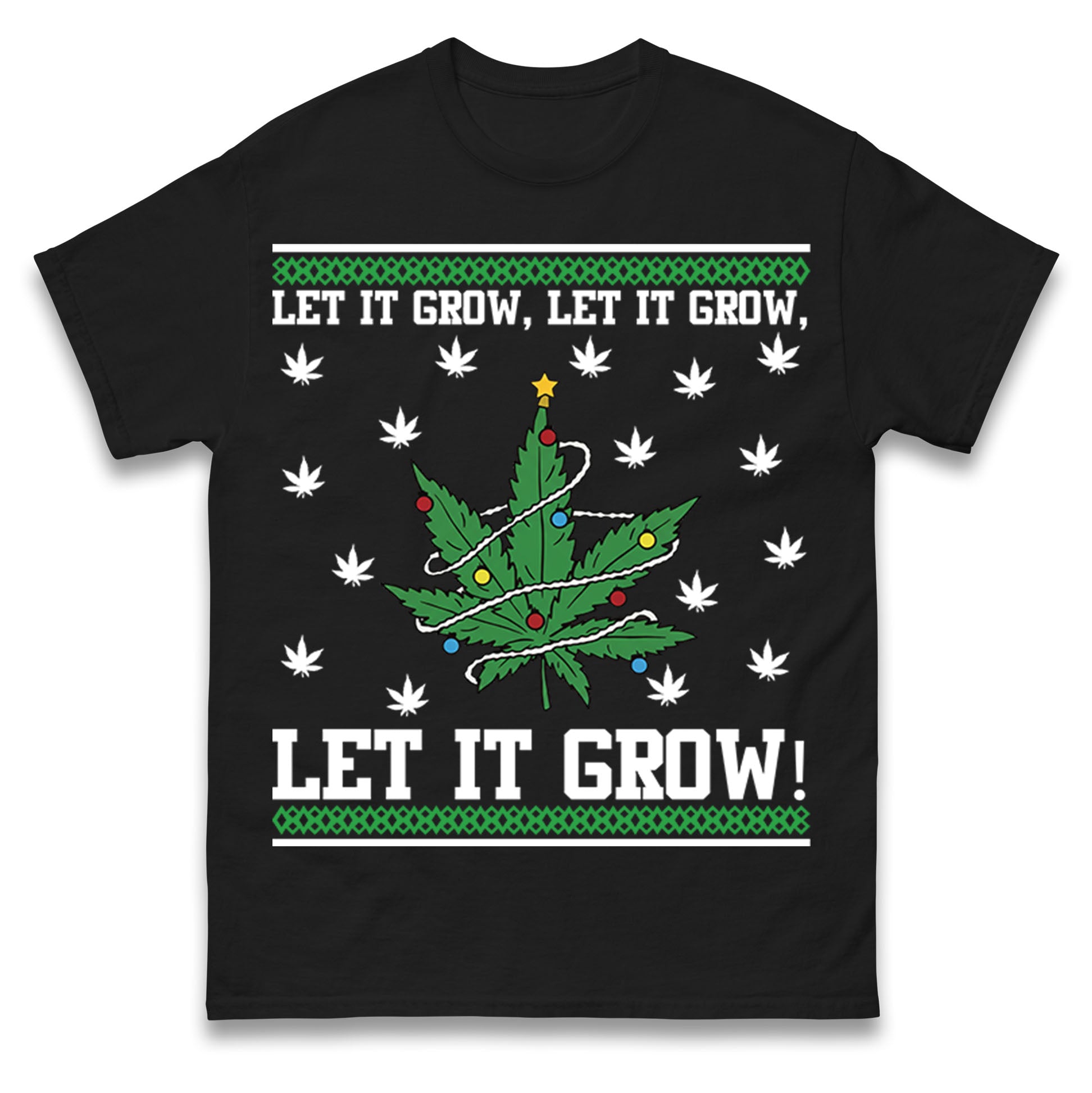 Cannabis Christmas T Shirt