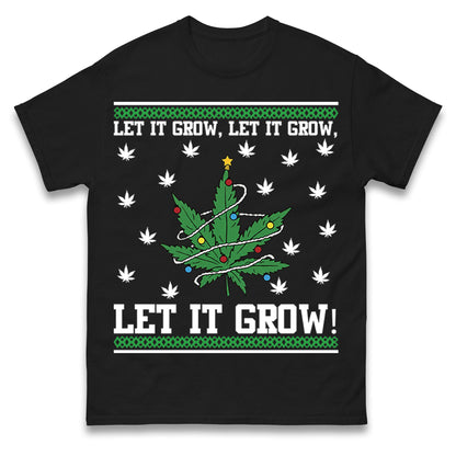 Cannabis Christmas T Shirt
