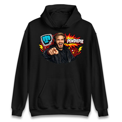 PewDiePie YouTuber Hoodie
