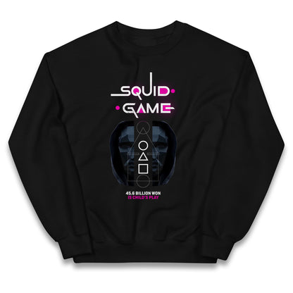 Squid Game Black Mask Jumper