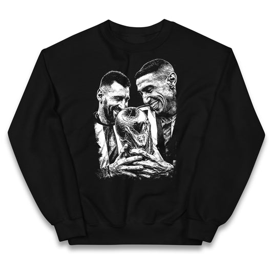 Lionel Messi Angel Di Maria Kids Jumper