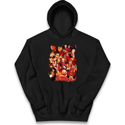 Horror Characters Halloween Kids Hoodie