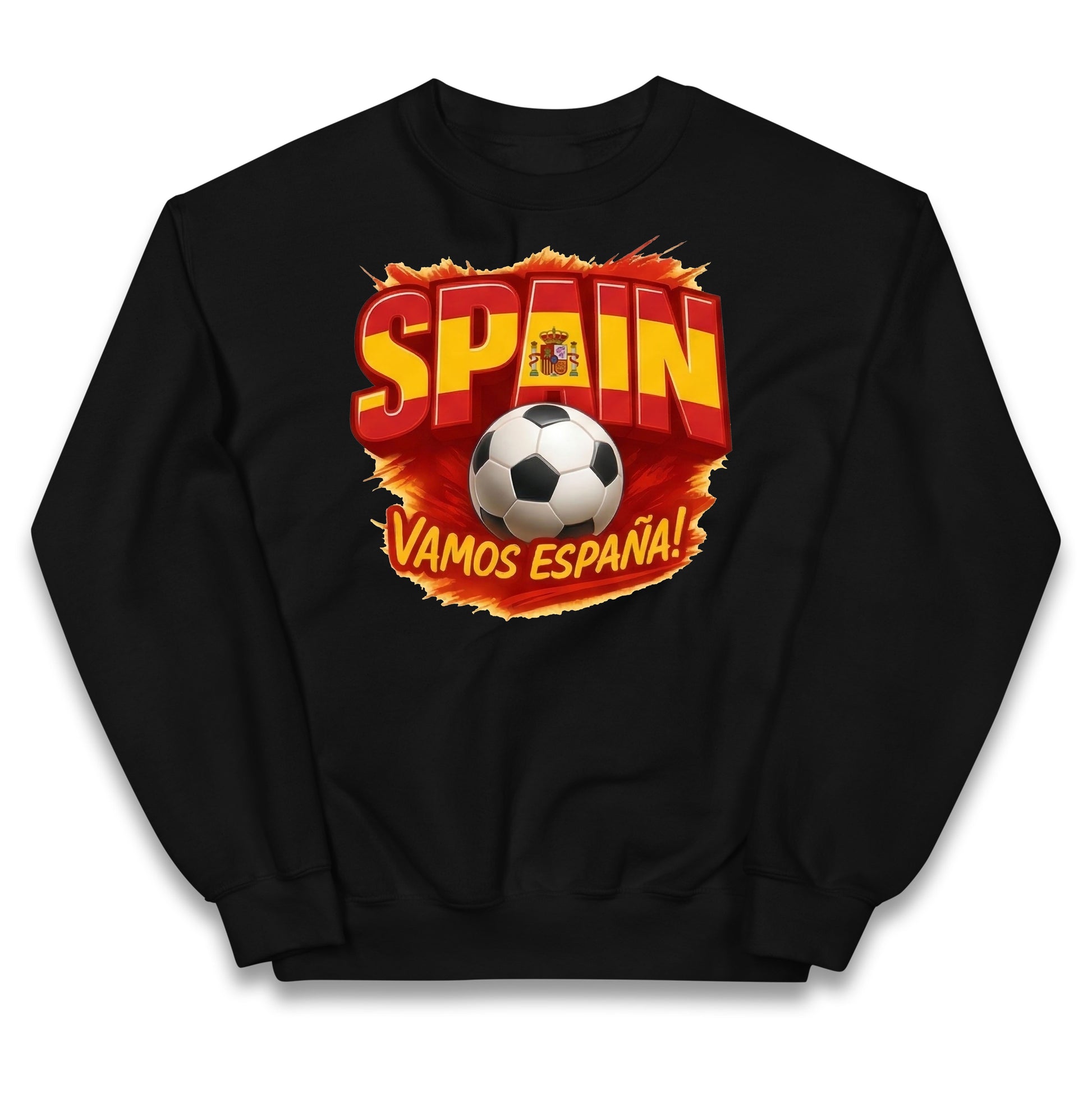 Spain Retro World Cup Kids Jumper