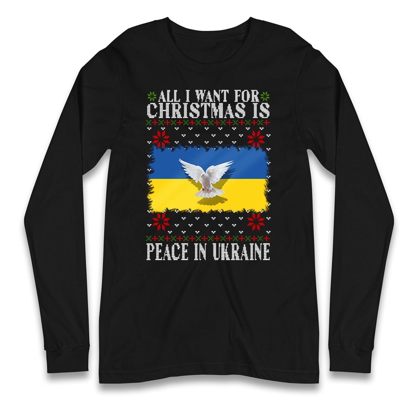 peace in ukraine long sleeve t shirt