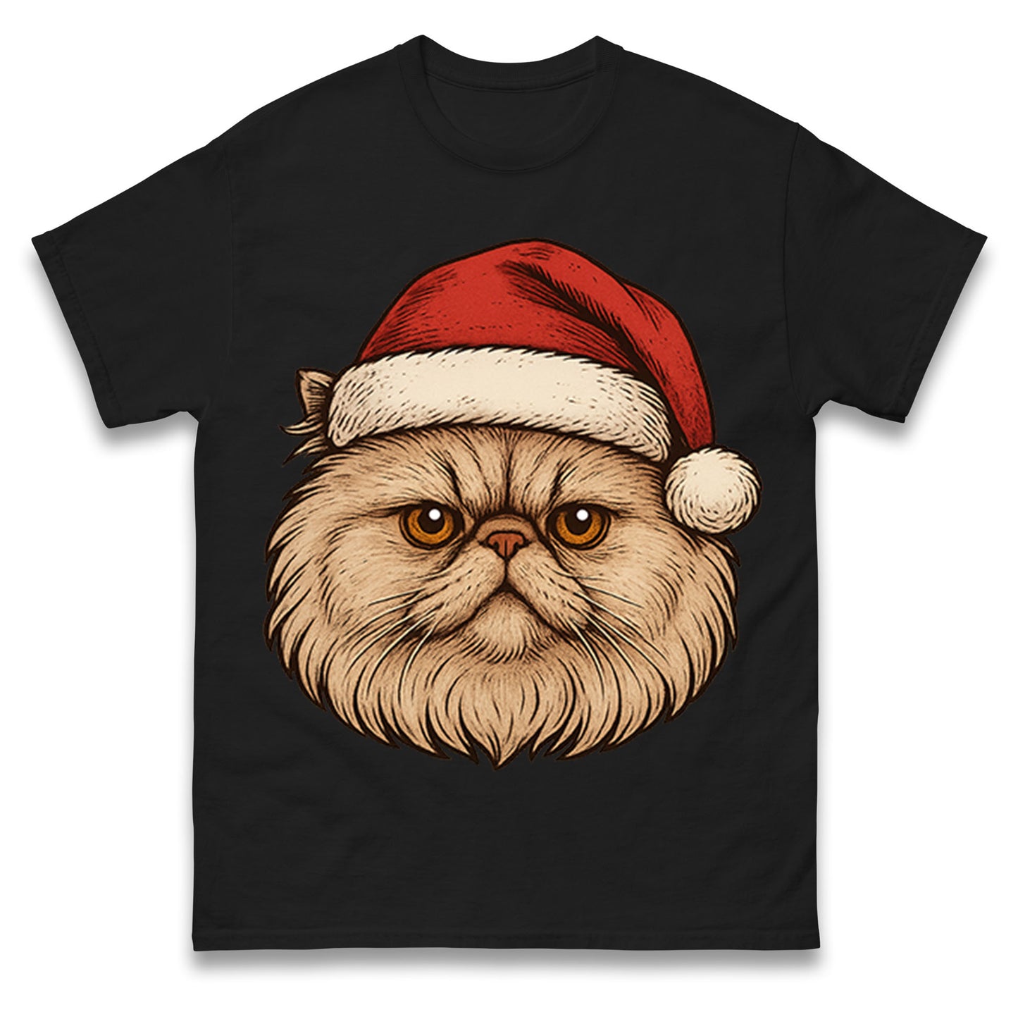 Persian Cat Christmas T Shirt