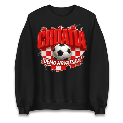 Croatia Retro World Cup Jumper