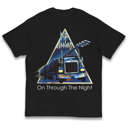 Leppard On Through The Night Kids T Shirt