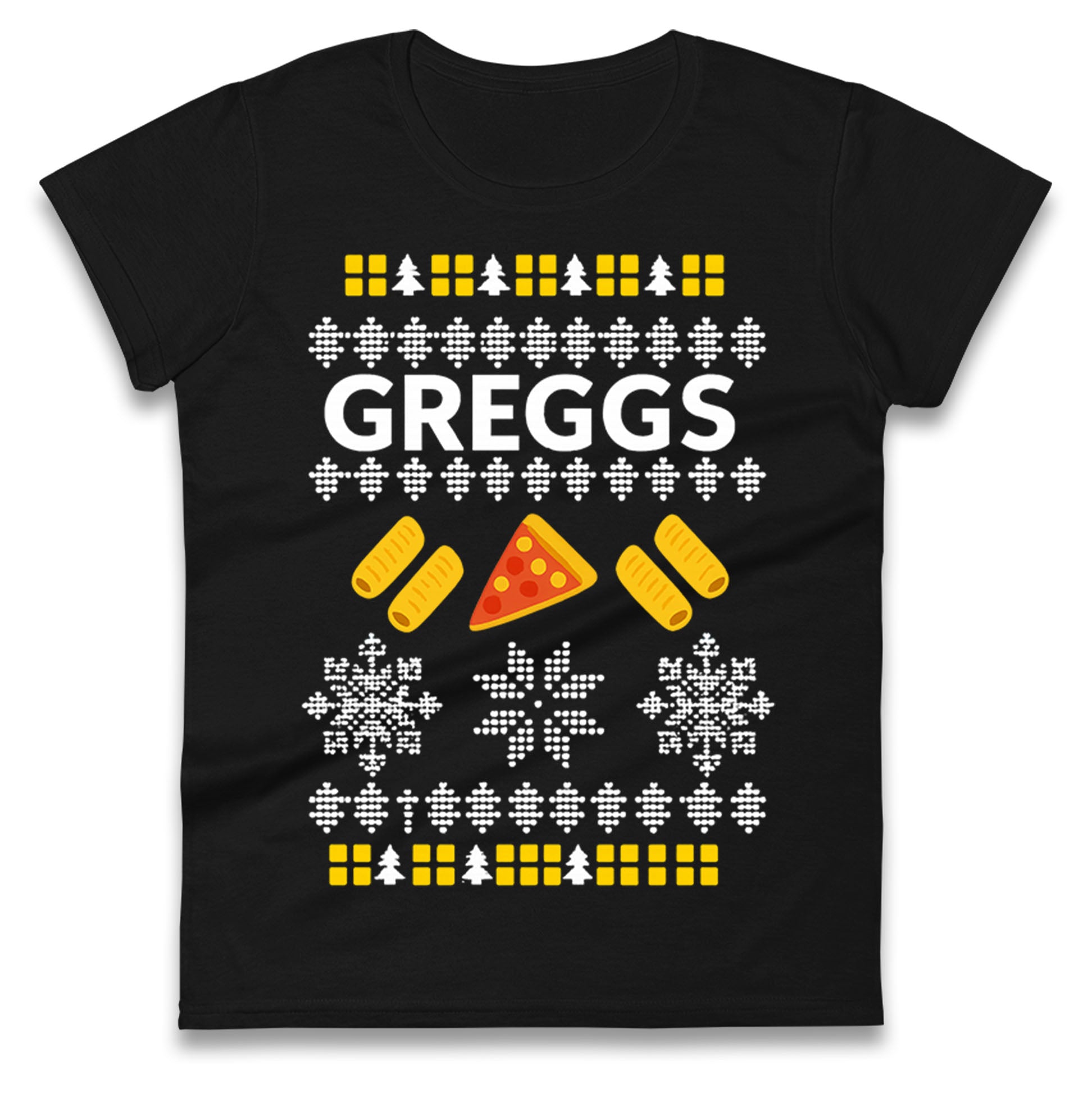 Greggs Christmas Ladies T Shirt