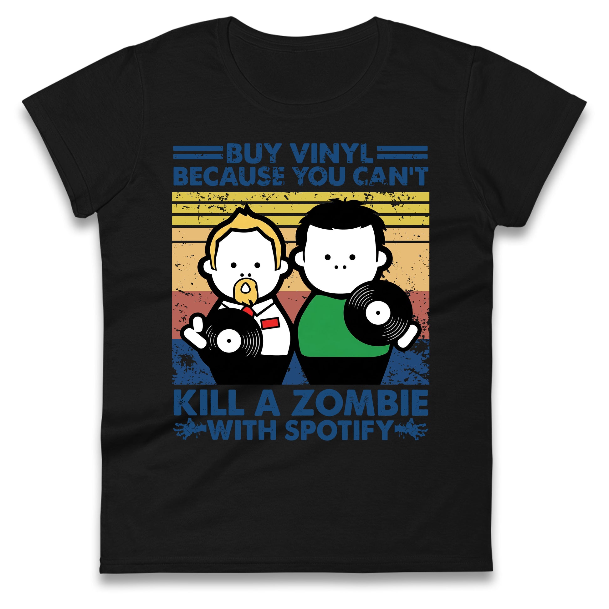 Buy Vinyl Recors Ladies T Shirt