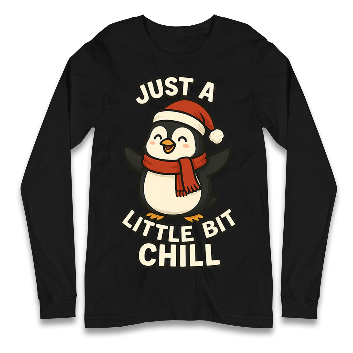 Penguin Christmas Longsleeve T Shirt
