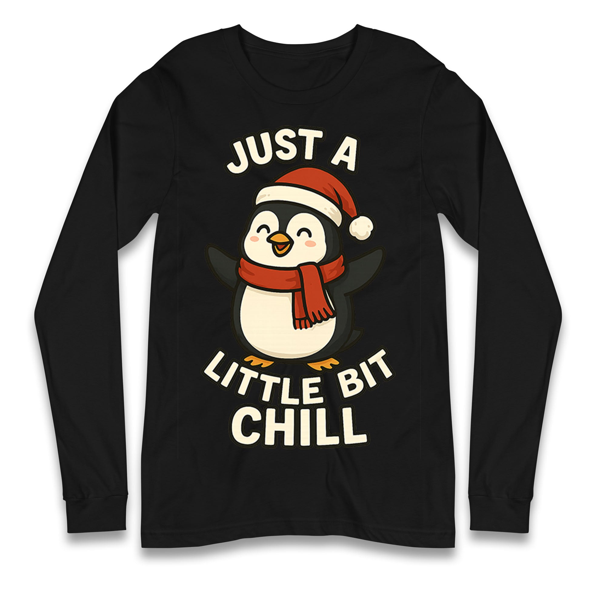 Penguin Christmas Longsleeve T Shirt