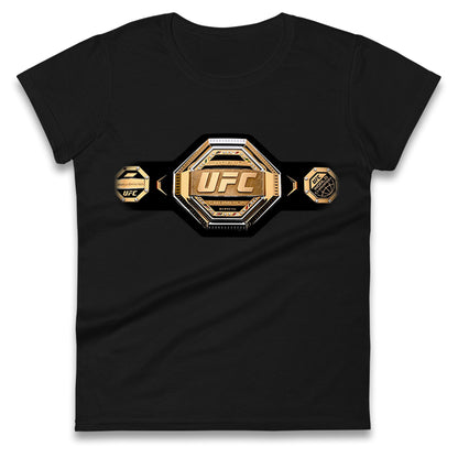 UFC Belt Ladies T Shirt