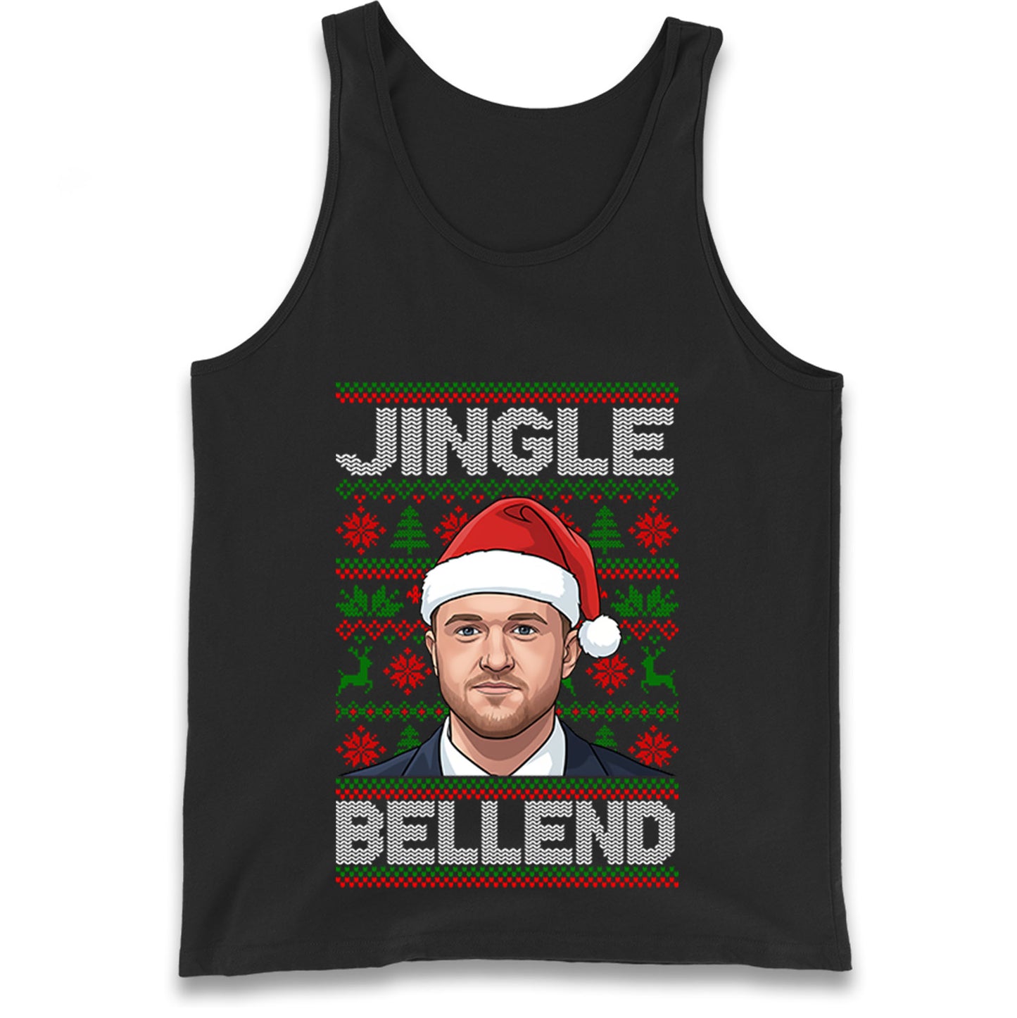 Tommy Robinson Jingle Bell Tank Top