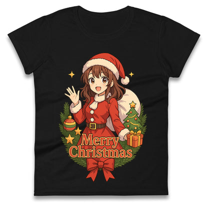 Anime Christmas Ladies Shirt