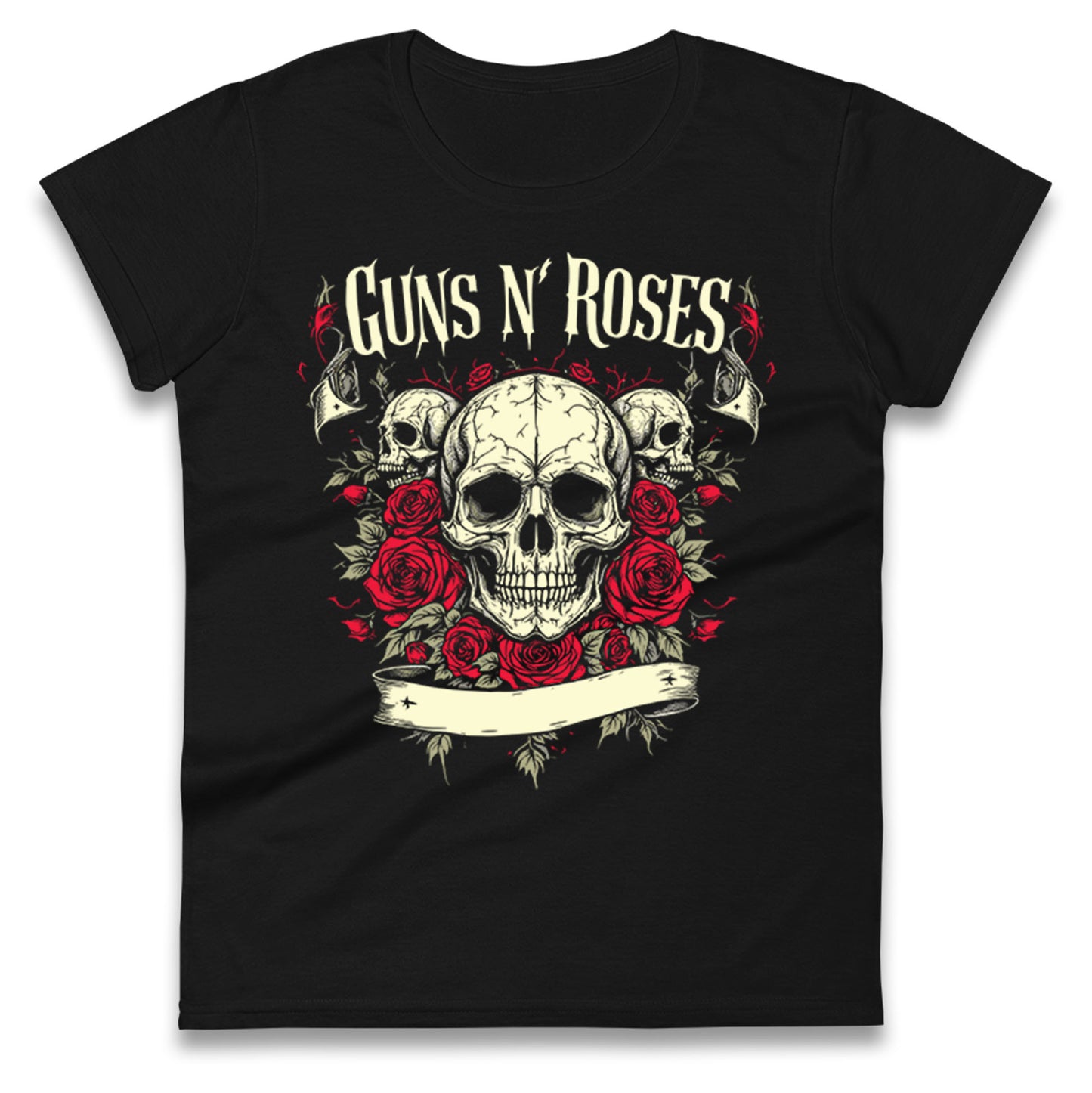 Heavy Metal Rock Band Ladies T Shirt