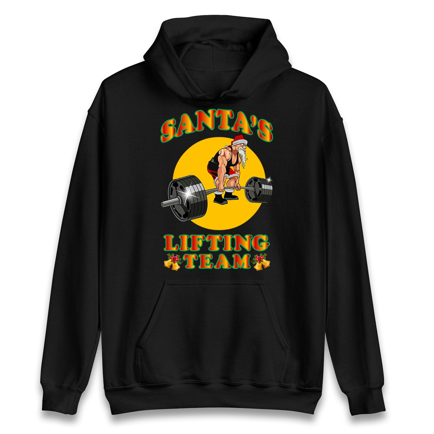 bodybuilding gym christmas hoodie