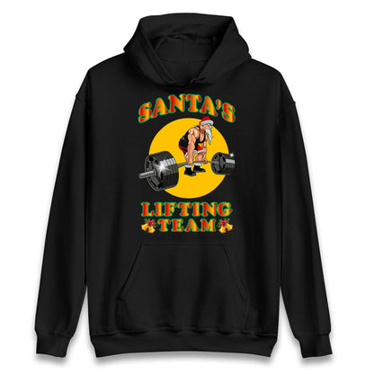 bodybuilding gym christmas hoodie