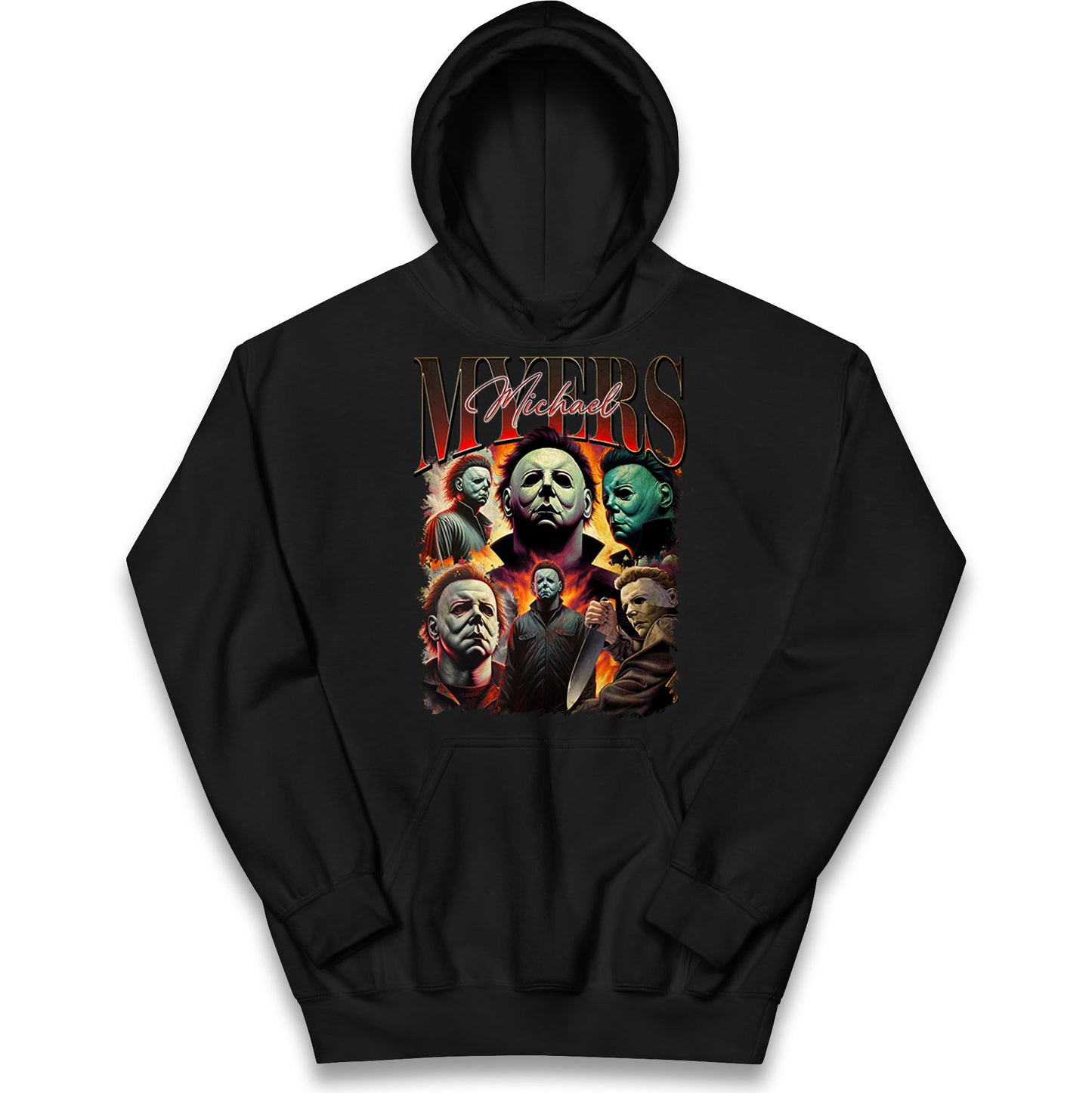 Michael Myers Bootleg Halloween Kids Hoodie