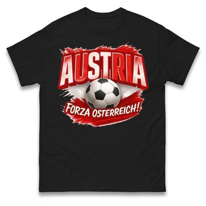 Austria Retro World Cup T Shirt