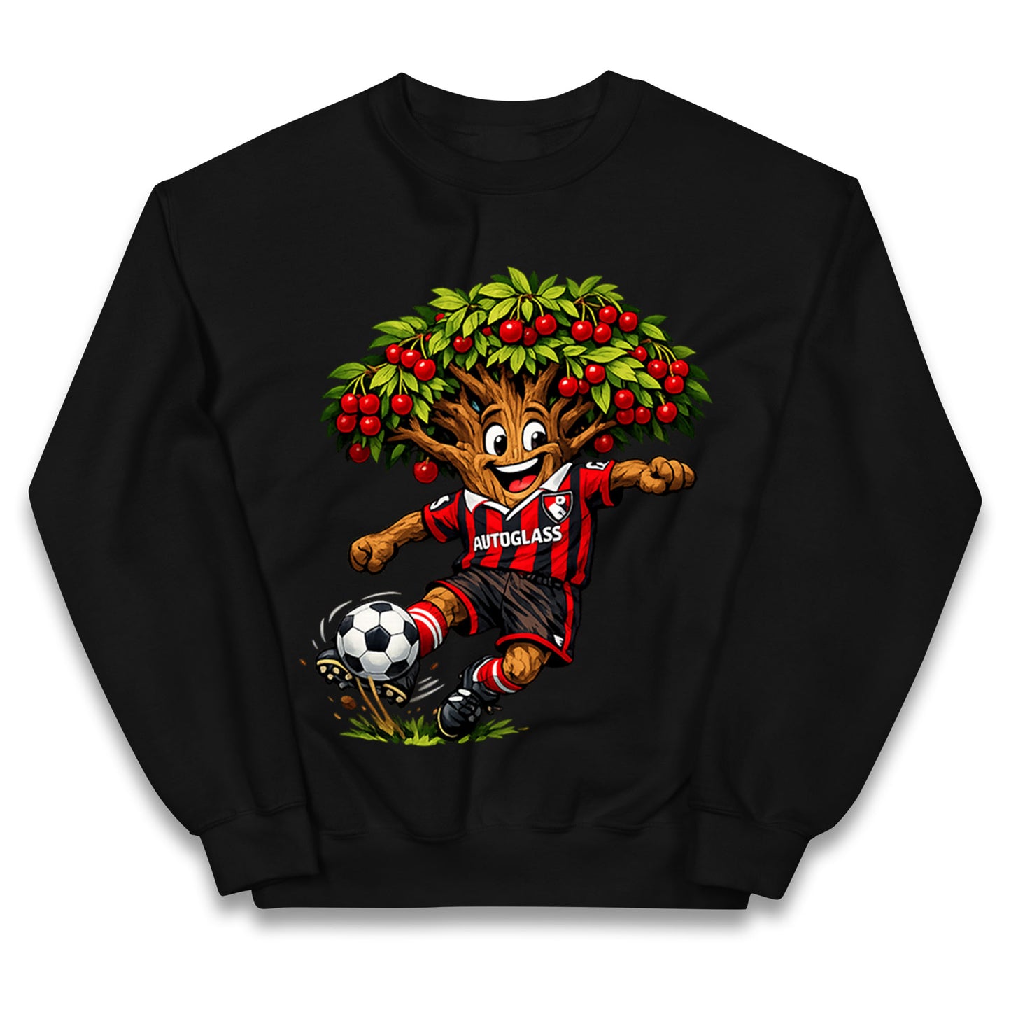 Retro AFC Bournemouth Football Kids Jumper