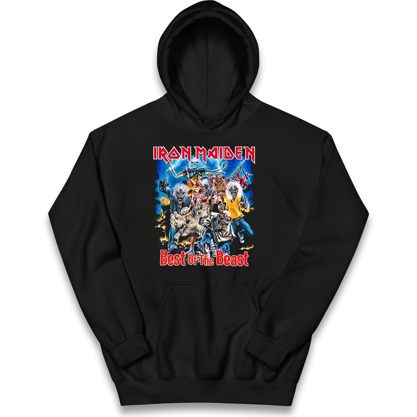 Iron Maiden Best Of The Beast Kids Hoodie