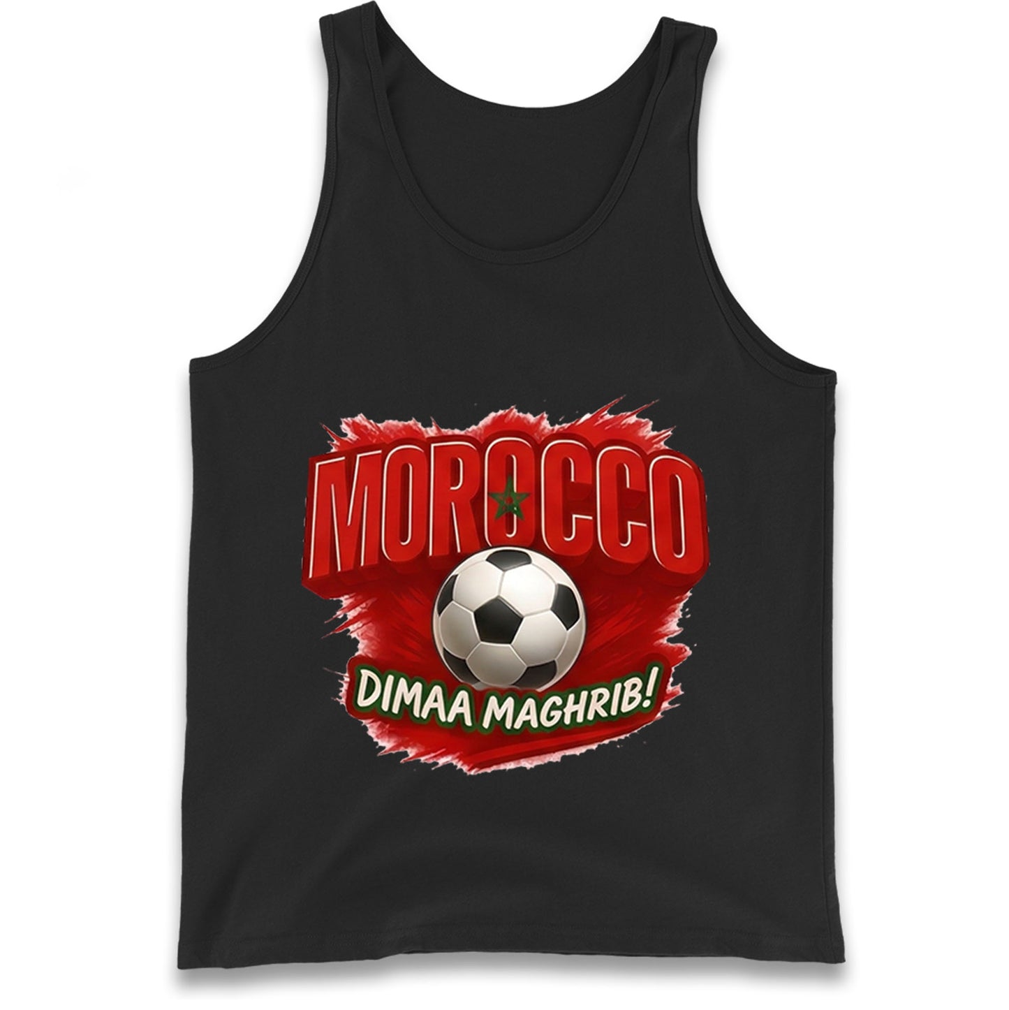 Morocco Retro World Cup Tank Top 