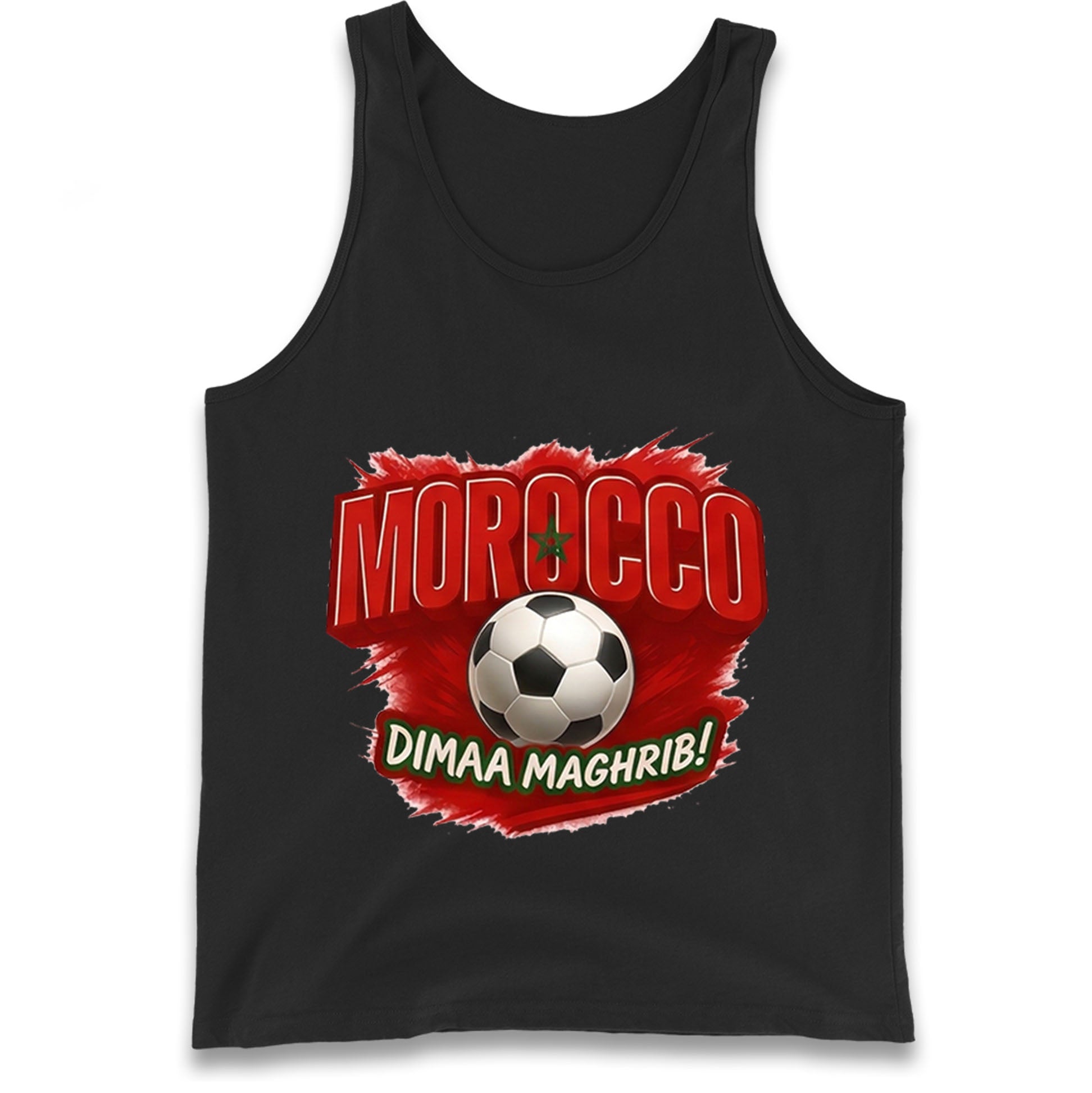 Morocco Retro World Cup Tank Top 