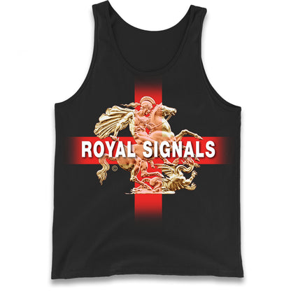 Royal Signals St George and The Dragon Tank Top