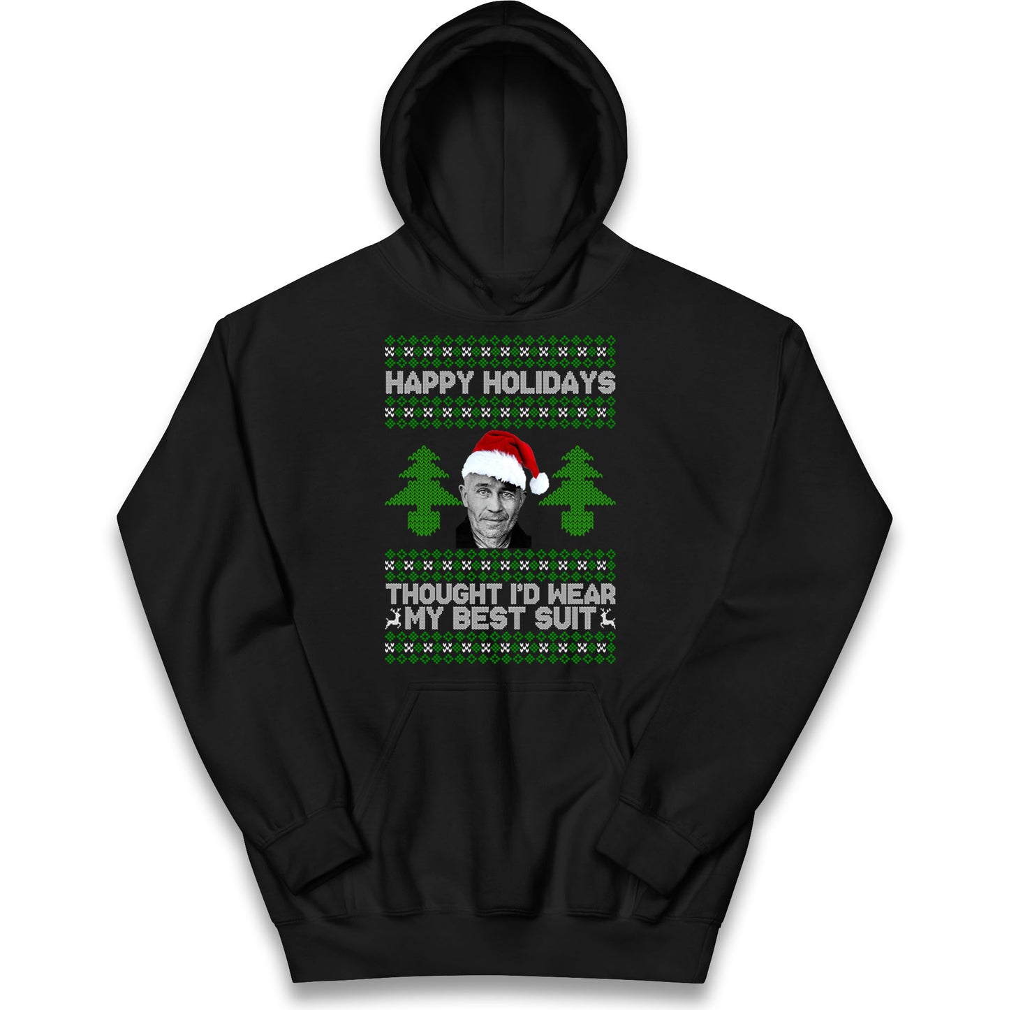 Ed Gein Christmas Kids Hoodie