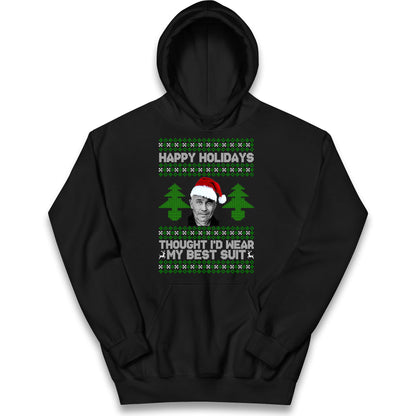 Ed Gein Christmas Kids Hoodie