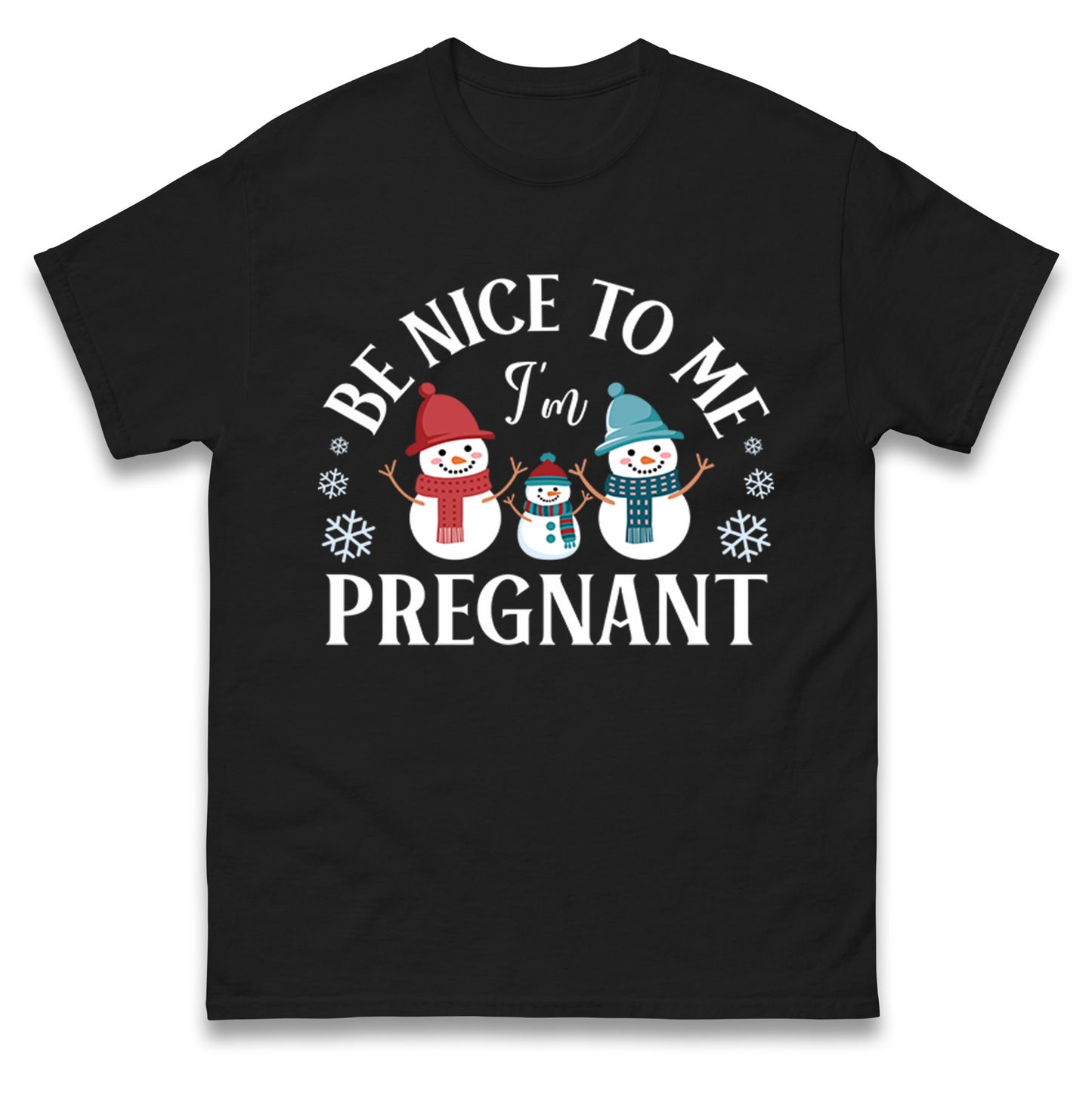 Pregnant At Christmas T Shirt