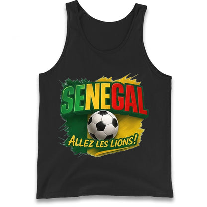 Senegal Retro World Cup Tank Top