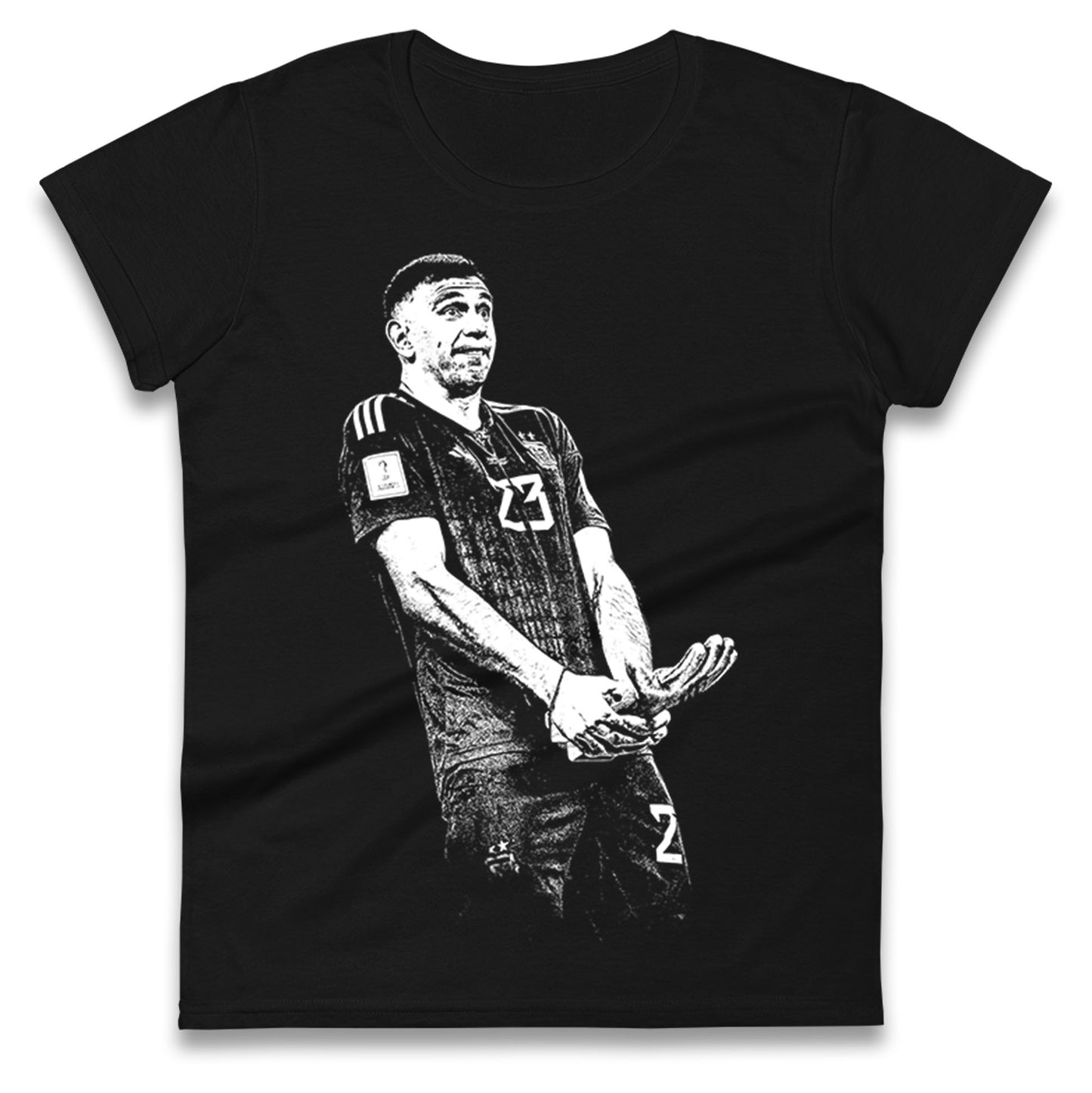 Emiliano Martinez Argentina Ladies T Shirt