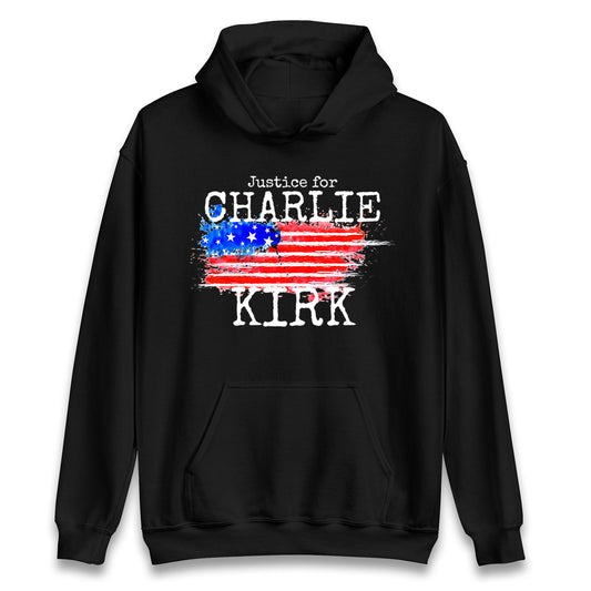 Justice For Charlie Kirk Hoodie