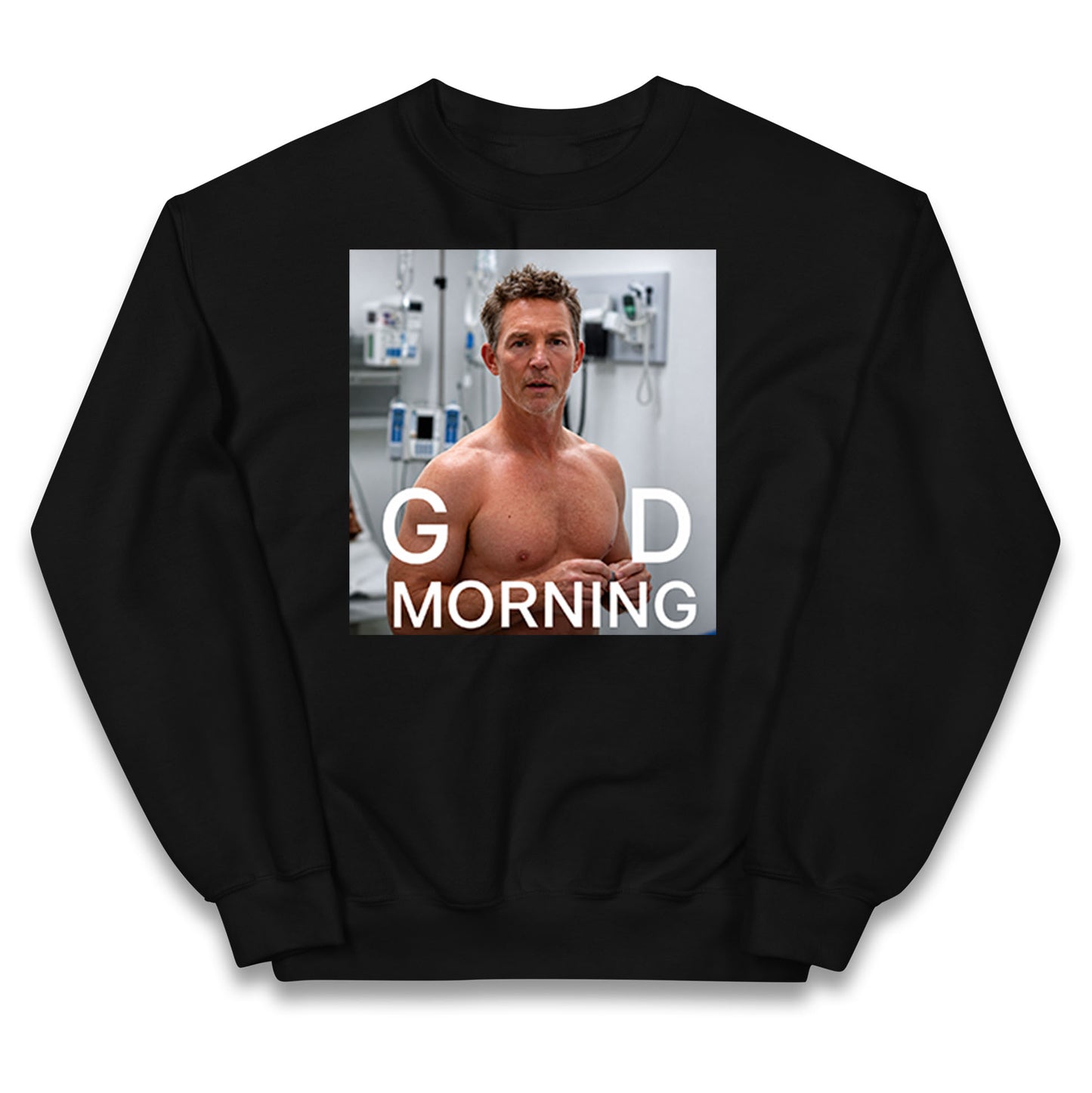 Dr Jack Abbot Shirtless Good Morning Kids Jumper