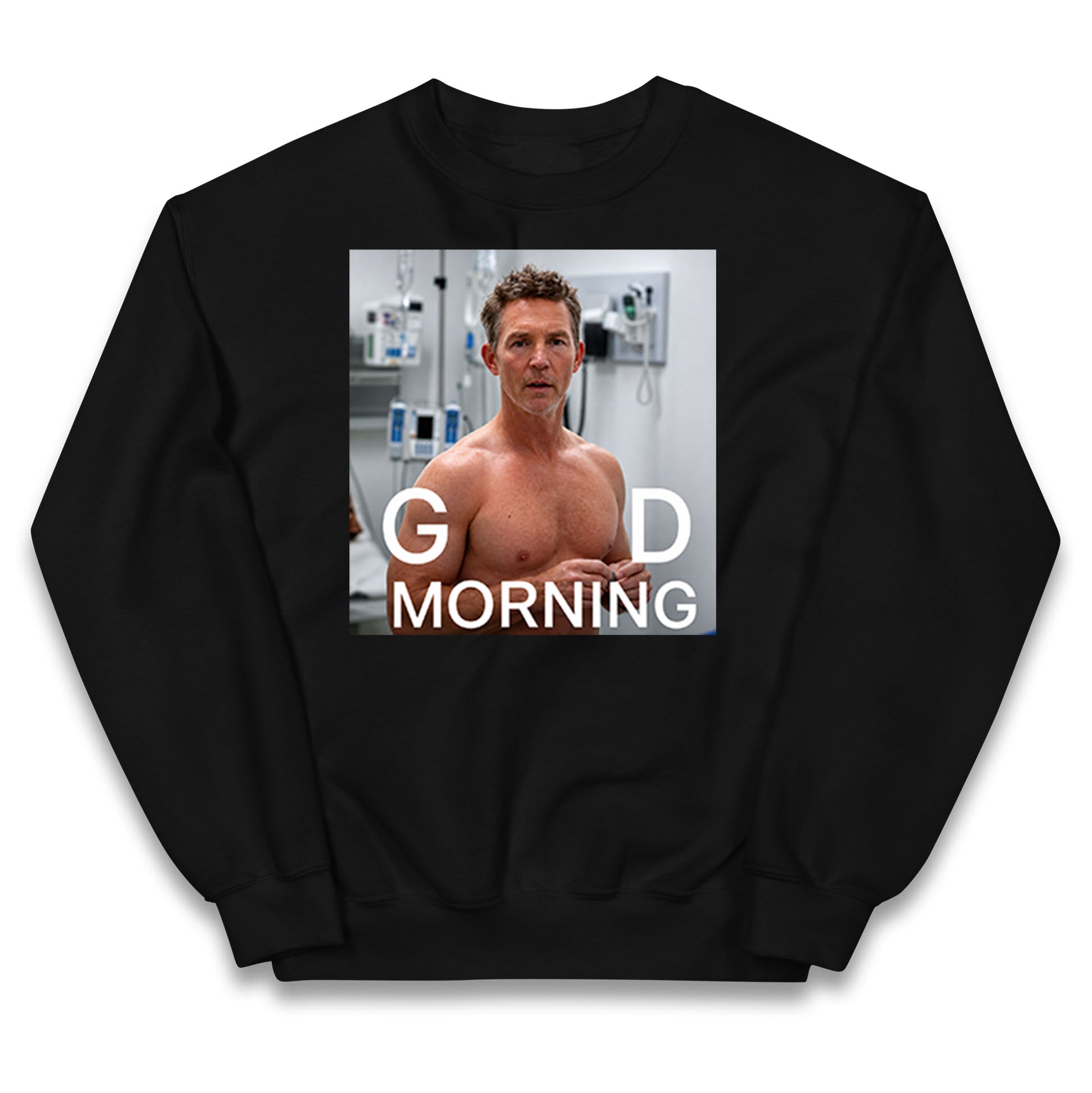 Dr Jack Abbot Shirtless Good Morning Kids Jumper