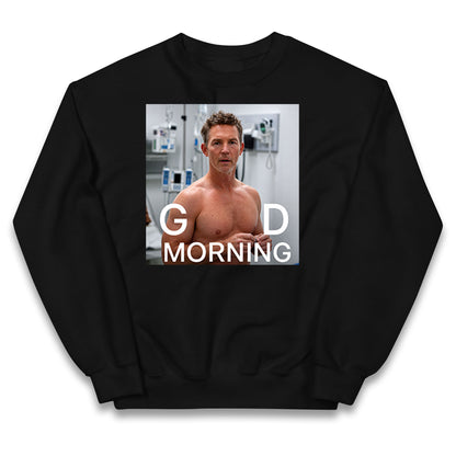Dr Jack Abbot Shirtless Good Morning Kids Jumper